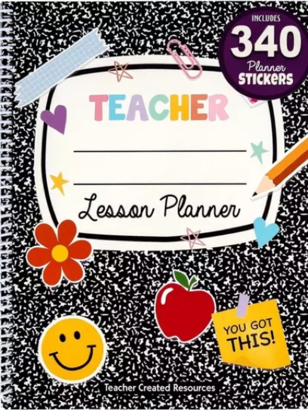 Teacher Spiral-Bound Planner